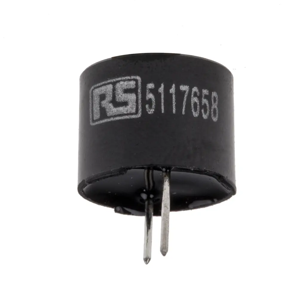Componente de zumbador magnético , 85dB, Montaje en PCB, Continua, Interno